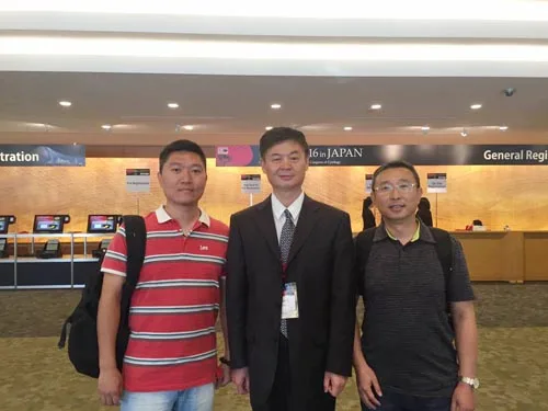 Group photo with Professor Liu Dongge