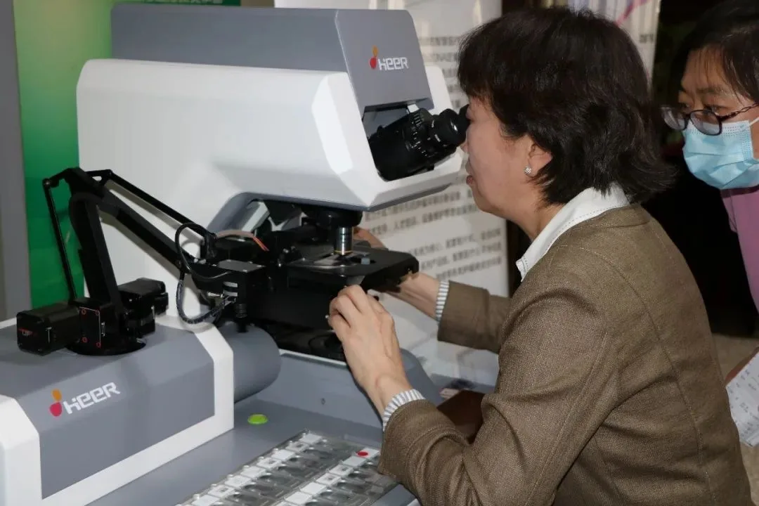 Experts listen to the report on-site
